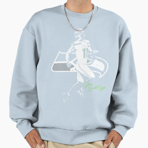 Jaxon Smith Njigba Sweatshirt - Graphic Print Unisex - T-Shirt, Sweatshirt, Hoodie