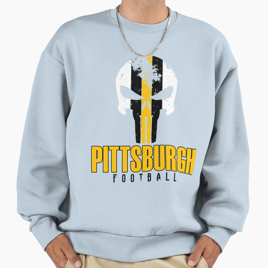 Pittsburgh Pro Football Sweatshirt - Novelty Apparel Unisex - T-Shirt, Sweatshirt, Hoodie