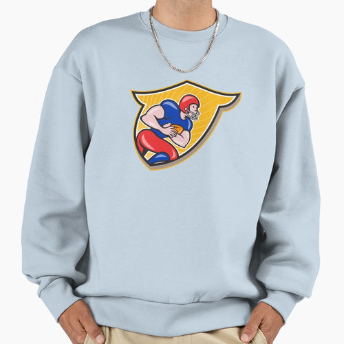 American Football Running Back Sweatshirt - Graphic Print for Adults - T-Shirt, Sweatshirt, Hoodie