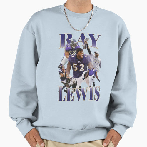 Ray Lewis Bootleg Sweatshirt - Graphic Print Men Women - T-Shirt, Sweatshirt, Hoodie