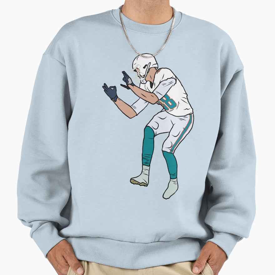 Mike Gesicki Griddy Sweatshirt - Trendy Graphic for Adults - T-Shirt, Sweatshirt, Hoodie
