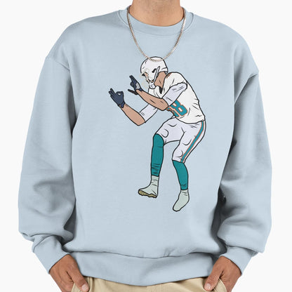Mike Gesicki Griddy Sweatshirt - Trendy Graphic for Adults - T-Shirt, Sweatshirt, Hoodie