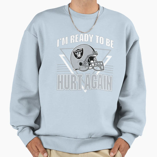 Raiders Pain Sweatshirt - Custom Art Print for Adults - T-Shirt, Sweatshirt, Hoodie