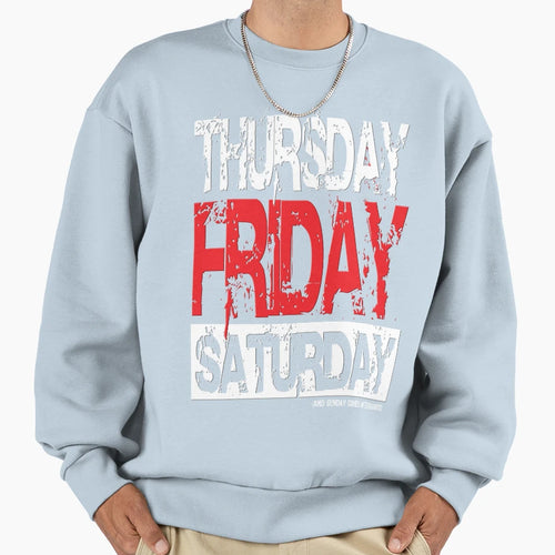Friday 02 Dark Sweatshirt - Unique Graphic Unisex - T-Shirt, Sweatshirt, Hoodie