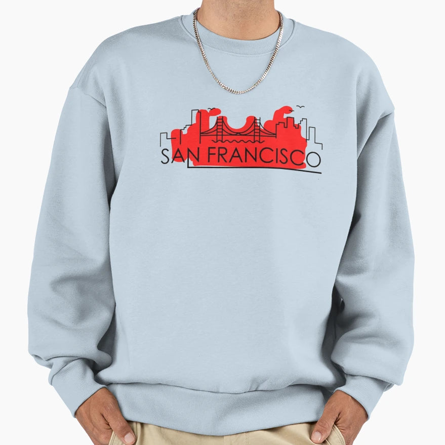 San Francisco Sweatshirt - Streetwear Style Unisex - T-Shirt, Sweatshirt, Hoodie