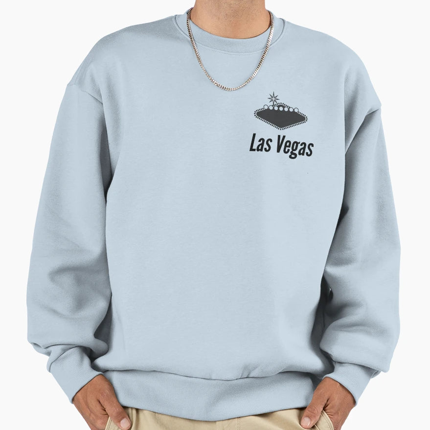 Las Vegas Sweatshirt - Fun Novelty Design for Adults - T-Shirt, Sweatshirt, Hoodie