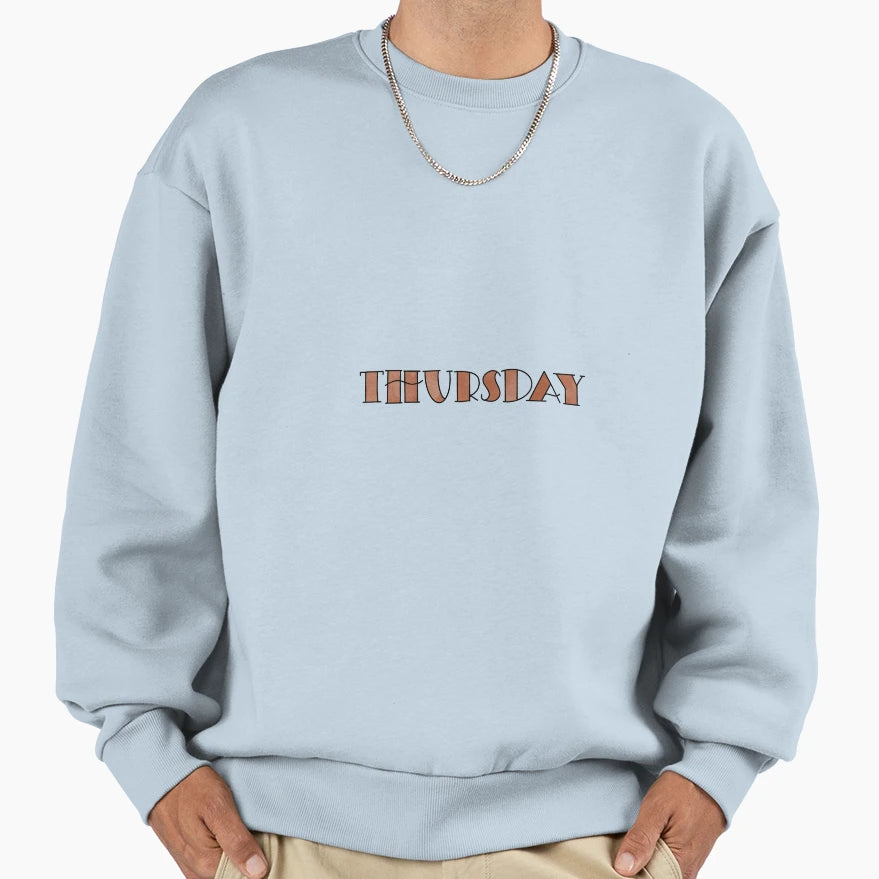 Thursday Earthy Red Sweatshirt - Unique Graphic for Adults - T-Shirt, Sweatshirt, Hoodie
