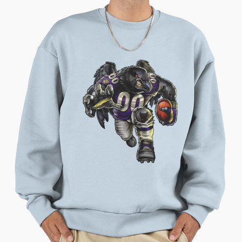 Baltimore Ravens Nfl Mascot Sweatshirt - Novelty Apparel Men Women - T-Shirt, Sweatshirt, Hoodie