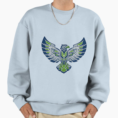 Seattle Football Seahawks Sweatshirt - Casual Everyday Wear for Adults - T-Shirt, Sweatshirt, Hoodie