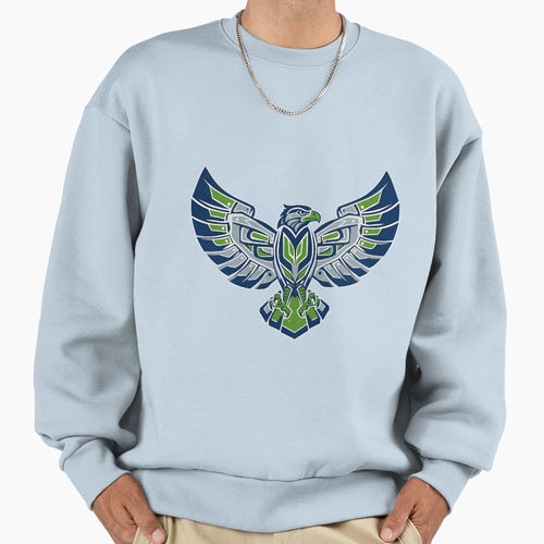 Seattle Football Seahawks Sweatshirt - Casual Everyday Wear for Adults - T-Shirt, Sweatshirt, Hoodie
