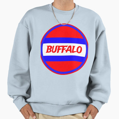 Buffalo Sweatshirt - Minimalist Print for Adults - T-Shirt, Sweatshirt, Hoodie