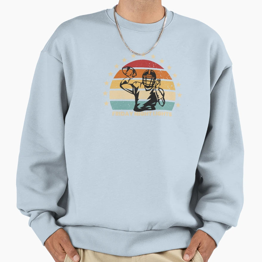 Friday Night Lights Sweatshirt - Graphic Print for Adults - T-Shirt, Sweatshirt, Hoodie