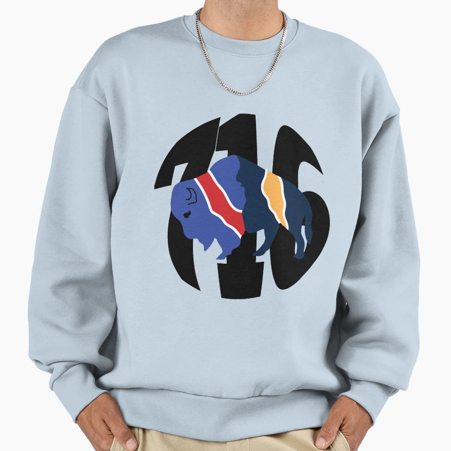 Buffalo Pride Sweatshirt - Streetwear Style for Adults - T-Shirt, Sweatshirt, Hoodie