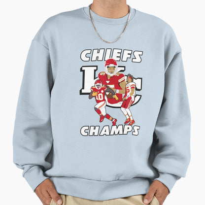 Mahomes Mahomes And TH Kcc Sweatshirt - Streetwear Style Men Women - T-Shirt, Sweatshirt, Hoodie