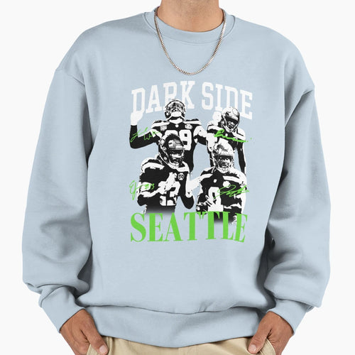 Dark Side Seattle Sweatshirt - Unique Graphic Unisex - T-Shirt, Sweatshirt, Hoodie