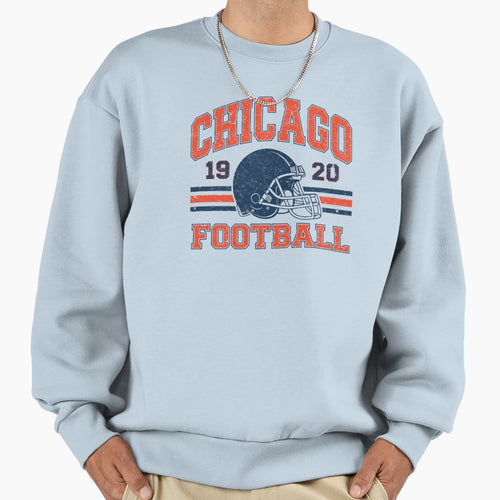 Chicago Football Est 1920 Sweatshirt - Fun Novelty Design Men Women - T-Shirt, Sweatshirt, Hoodie