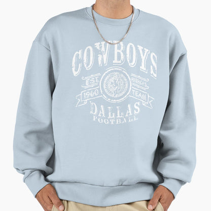 Cowboys Football Sweatshirt - Custom Art Print Unisex - T-Shirt, Sweatshirt, Hoodie