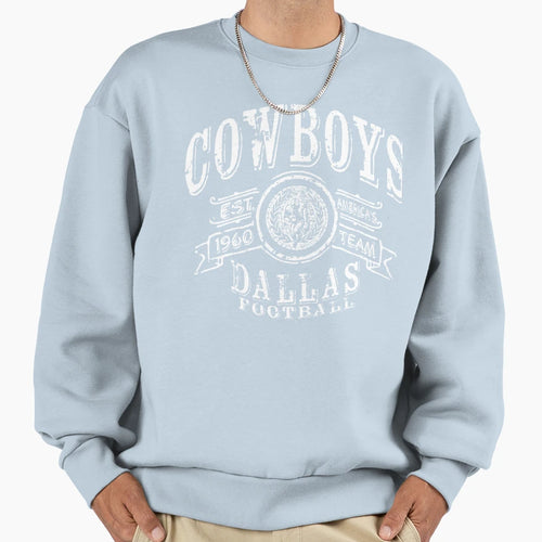 Cowboys Football Sweatshirt - Custom Art Print Unisex - T-Shirt, Sweatshirt, Hoodie