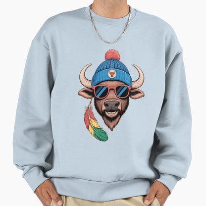 Buffalo Lovers Sweatshirt - Casual Everyday Wear Men Women - T-Shirt, Sweatshirt, Hoodie
