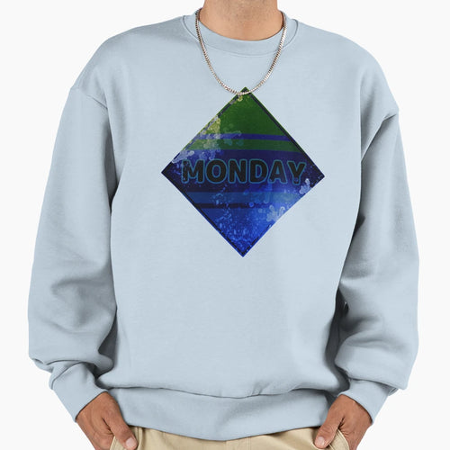 Stormy Inverted Monday Sweatshirt - Minimalist Print Men Women - T-Shirt, Sweatshirt, Hoodie