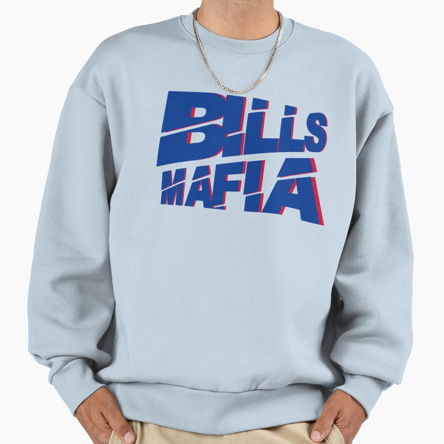 Buffalo Bills Sweatshirt - Trendy Graphic Men Women - T-Shirt, Sweatshirt, Hoodie