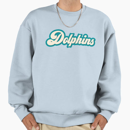 Dolphins Art Sweatshirt - Fun Novelty Design Unisex - T-Shirt, Sweatshirt, Hoodie