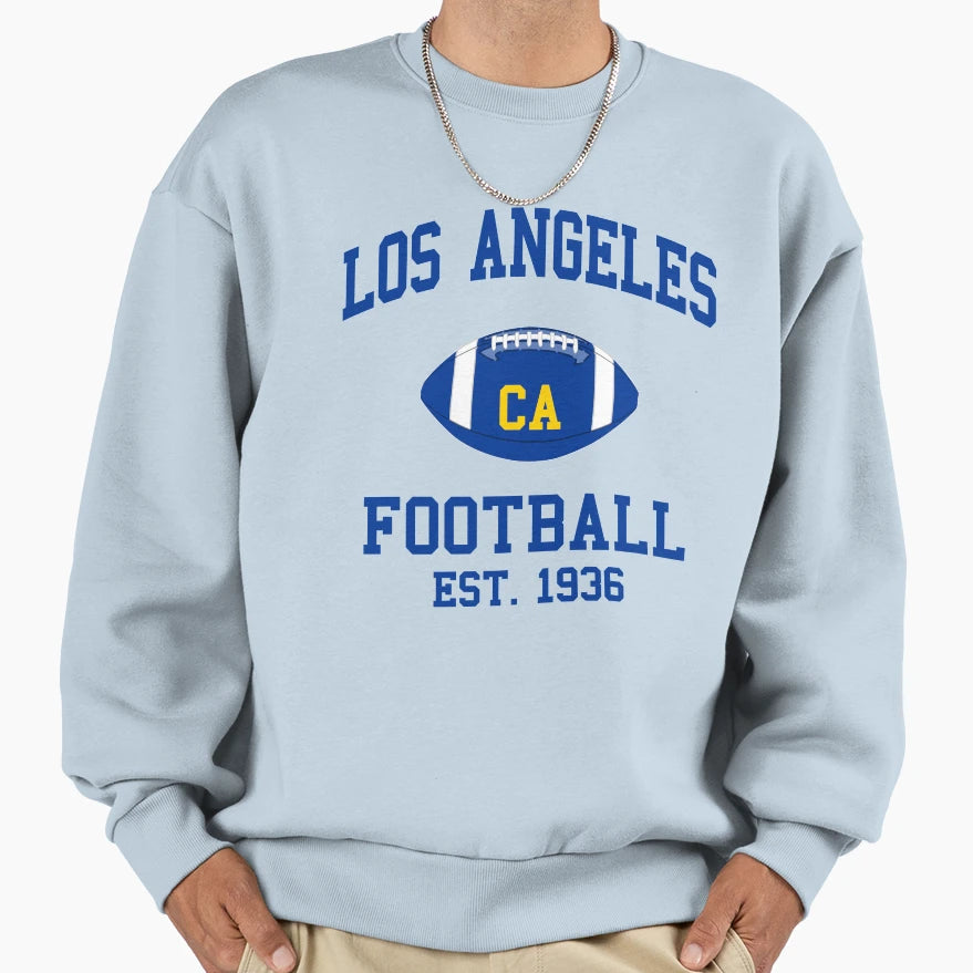 Los Angeles Football Sweatshirt - Custom Art Print Unisex - T-Shirt, Sweatshirt, Hoodie