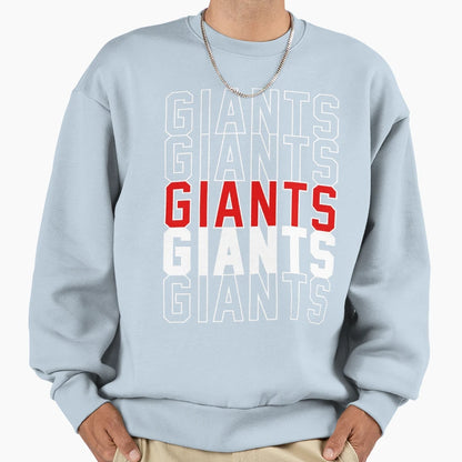 Art New York Giants Sweatshirt - Casual Everyday Wear Men Women - T-Shirt, Sweatshirt, Hoodie
