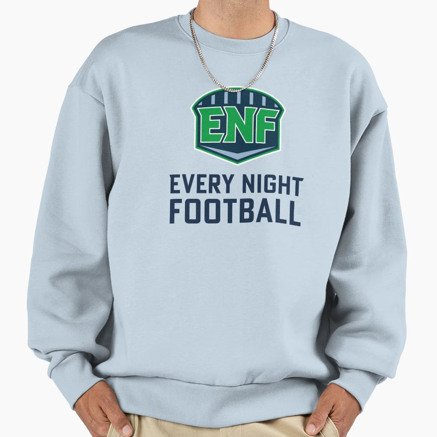 Every Night Football Primary Lockup Sweatshirt - Streetwear Style Men Women - T-Shirt, Sweatshirt, Hoodie