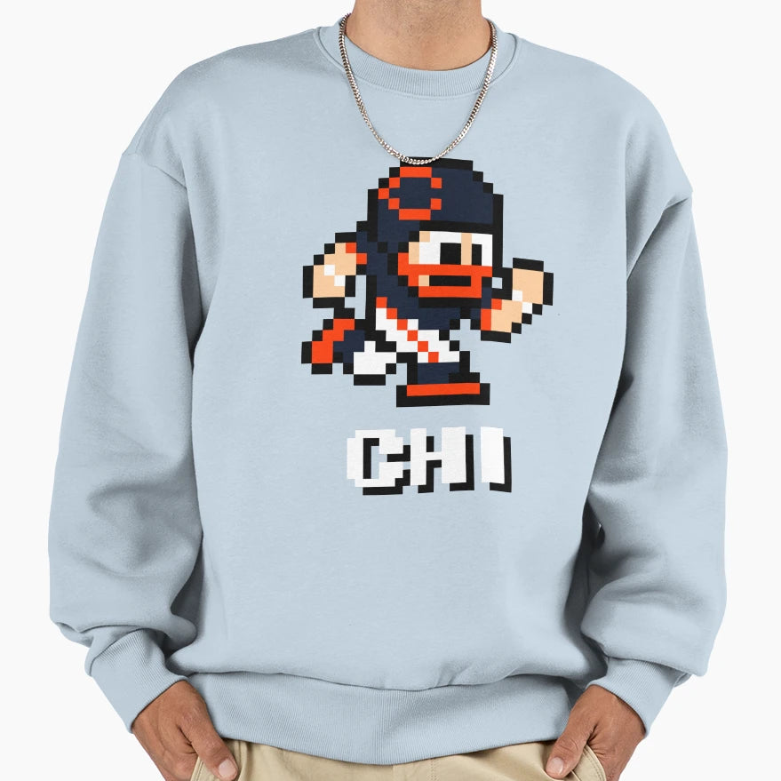 Chicago Bears Tecmo Super Bowl Sweatshirt - Aesthetic Graphic for Adults - T-Shirt, Sweatshirt, Hoodie