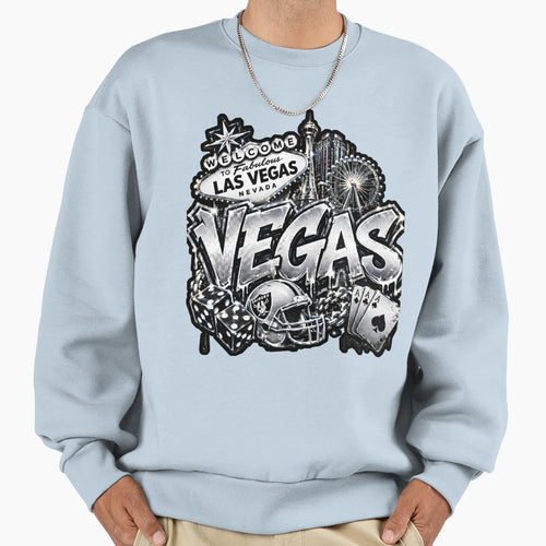 Vegas Sweatshirt - Custom Art Print for Adults - T-Shirt, Sweatshirt, Hoodie