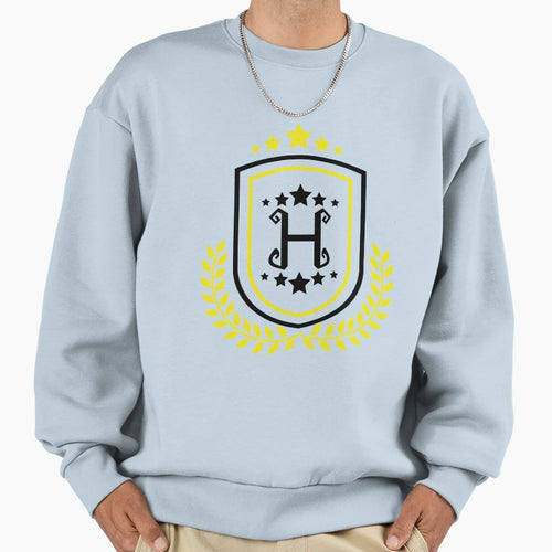 Huffle Badger Star Emblem Sweatshirt - Graphic Print Unisex - T-Shirt, Sweatshirt, Hoodie