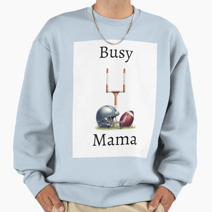 Football Mom Frenzy Bold Devoted Sweatshirt - Aesthetic Graphic for Adults - T-Shirt, Sweatshirt, Hoodie