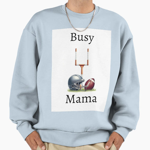 Football Mom Frenzy Bold Devoted Sweatshirt - Aesthetic Graphic for Adults - T-Shirt, Sweatshirt, Hoodie