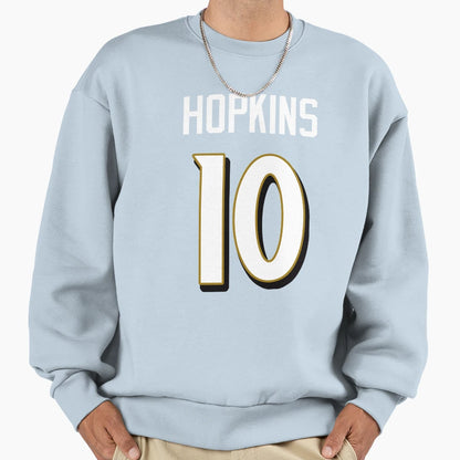 Deandre Hopkins 10 Ravens Sweatshirt - Streetwear Style Men Women - T-Shirt, Sweatshirt, Hoodie