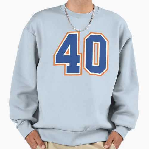 Fourty Jersey Number Sports 40 Sweatshirt - Fun Novelty Design Men Women - T-Shirt, Sweatshirt, Hoodie