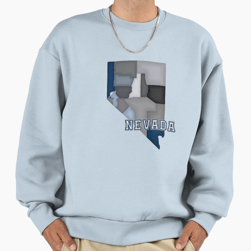 Nevada Sweatshirt - Aesthetic Graphic Unisex - T-Shirt, Sweatshirt, Hoodie