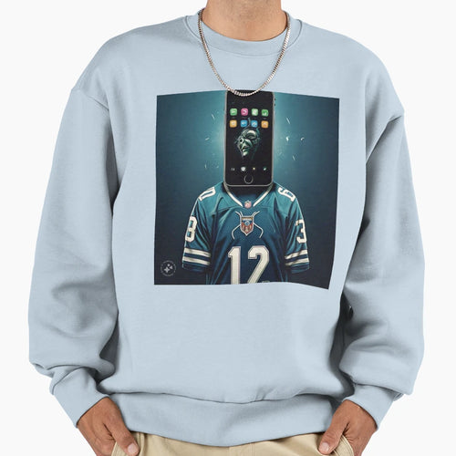 Mr Iphoneman Sweatshirt - Custom Art Print Unisex - T-Shirt, Sweatshirt, Hoodie