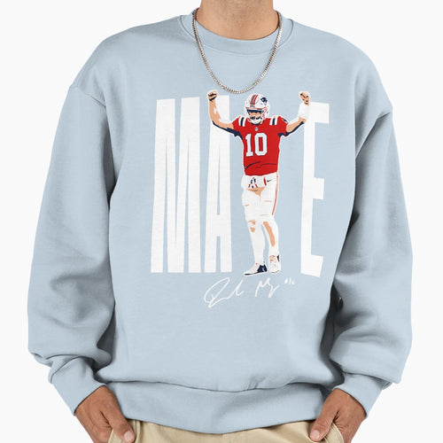 New England Football Maye Sweatshirt - Unique Graphic Unisex - T-Shirt, Sweatshirt, Hoodie
