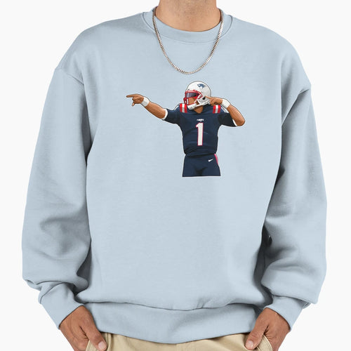 Cm 1 Running First Down Sweatshirt - Custom Art Print for Adults - T-Shirt, Sweatshirt, Hoodie