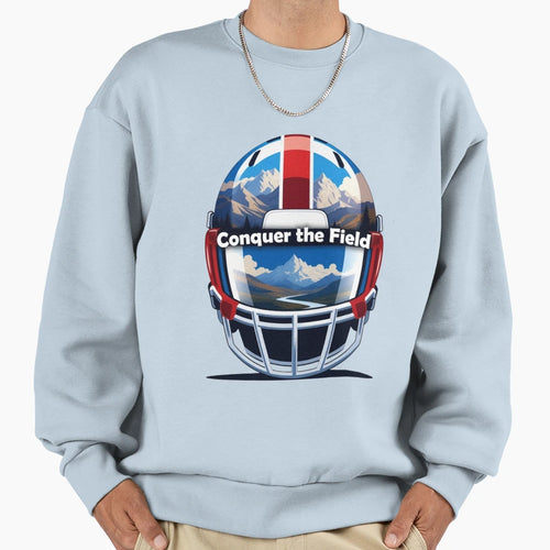 Conquer Field Sweatshirt - Custom Art Print Men Women - T-Shirt, Sweatshirt, Hoodie
