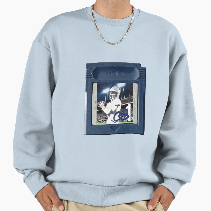 Football Dallas Sweatshirt - Custom Art Print Men Women - T-Shirt, Sweatshirt, Hoodie