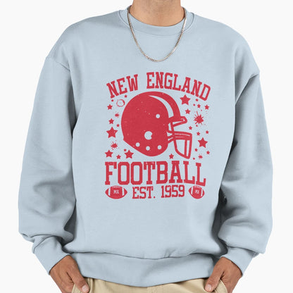 New England Patriots Sweatshirt - Minimalist Print Unisex - T-Shirt, Sweatshirt, Hoodie