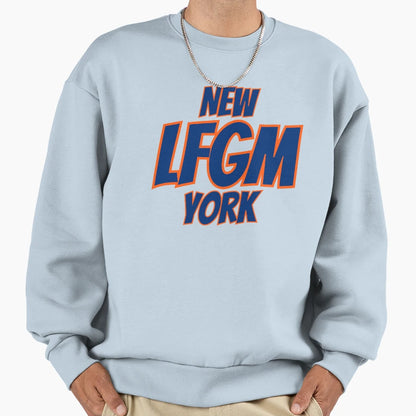 Lfgm New York Sweatshirt - Graphic Print Men Women - T-Shirt, Sweatshirt, Hoodie