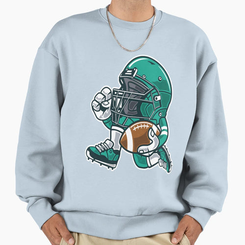 Football Player Sweatshirt - Casual Everyday Wear Unisex - T-Shirt, Sweatshirt, Hoodie