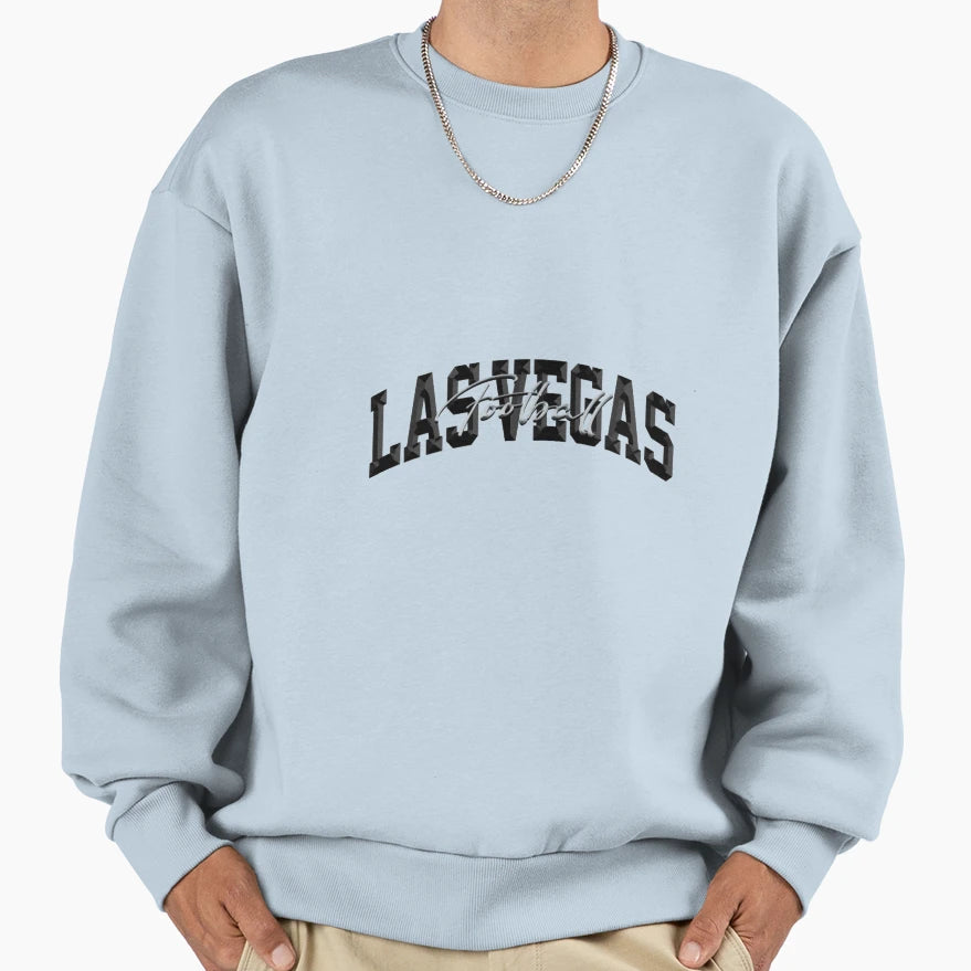 Las Vegas Football 3D Chrome Sweatshirt - Aesthetic Graphic Men Women - T-Shirt, Sweatshirt, Hoodie