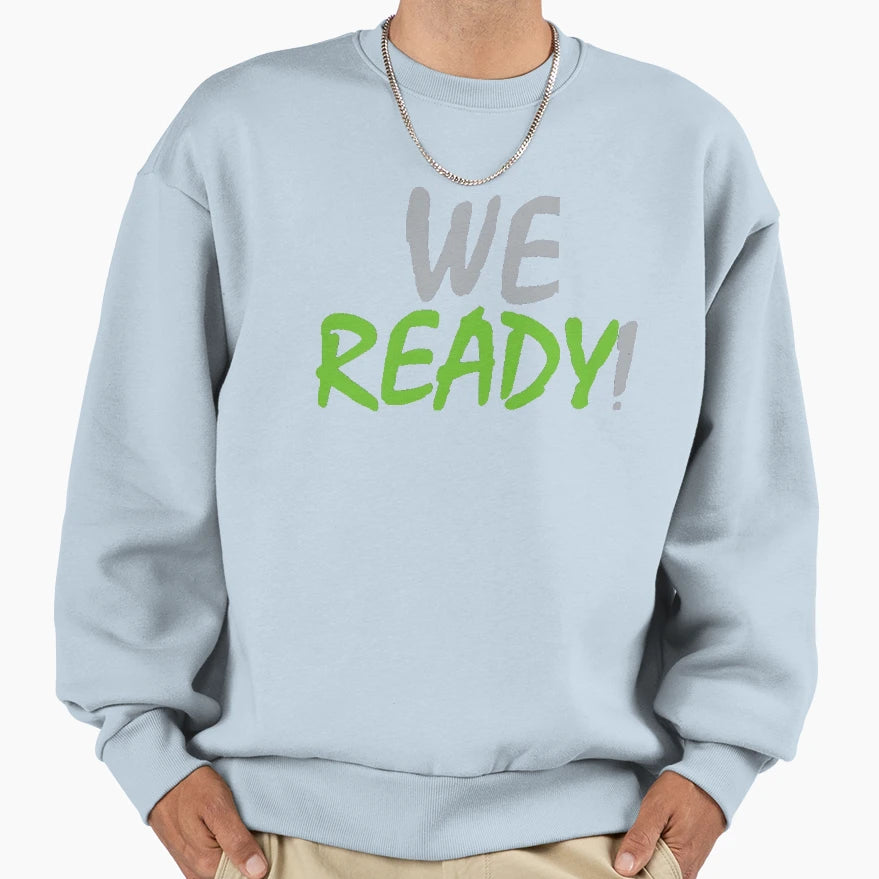 Seattle Seahawks We Ready Sweatshirt - Aesthetic Graphic for Adults - T-Shirt, Sweatshirt, Hoodie
