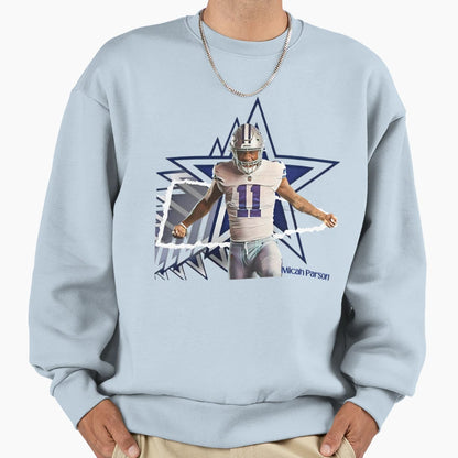 Touchdown 11 Linebacker Defensive Sweatshirt - Unique Graphic Unisex - T-Shirt, Sweatshirt, Hoodie