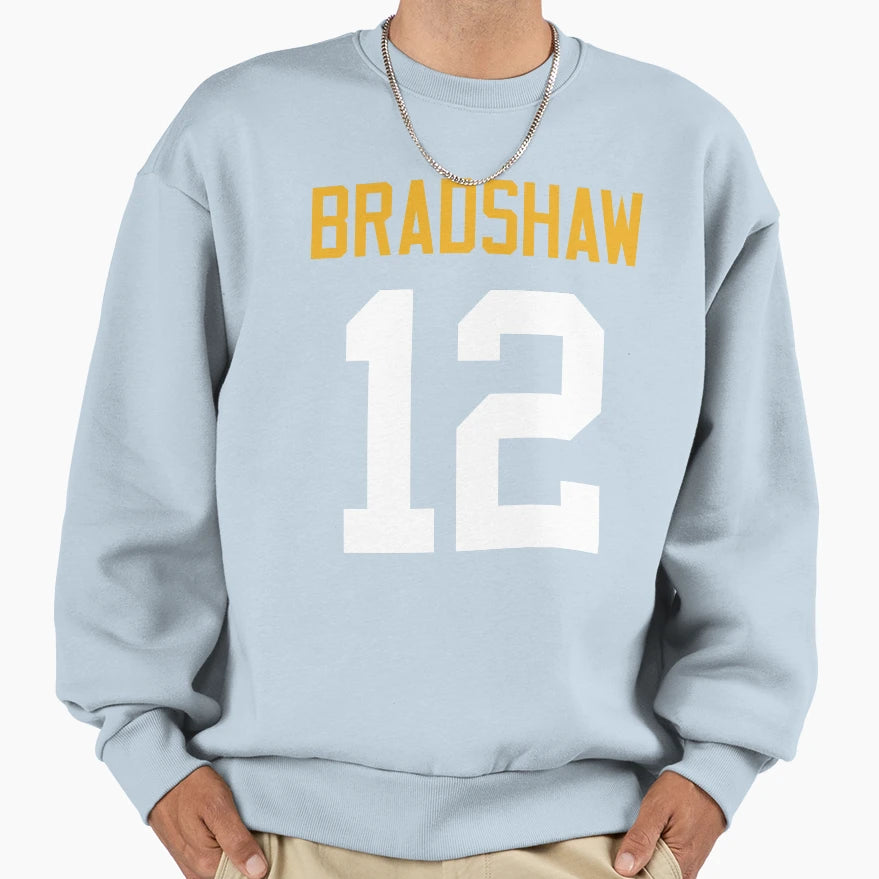 Terry Bradshaw 12 Steelers Sweatshirt - Aesthetic Graphic Unisex - T-Shirt, Sweatshirt, Hoodie