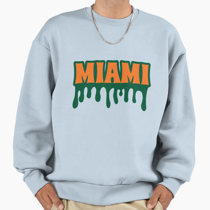 University Miami Sweatshirt - Streetwear Style Unisex - T-Shirt, Sweatshirt, Hoodie